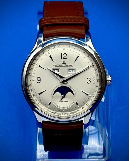 2020 Jaeger-LeCoultre Master Calendar 40MM Silver Dial Leather Strap (Q4148420)
