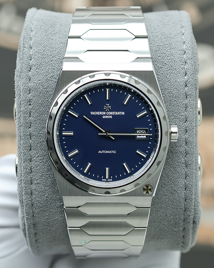 2026 Vacheron Constantin Historiques 222 37MM Blue Dial Steel Bracelet (4200H/222A-B934)