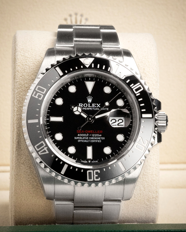 2019 Rolex Sea-Dweller "Red Letters 50th Anniversary" 43MM Black Dial Oyster Bracelet (126600)