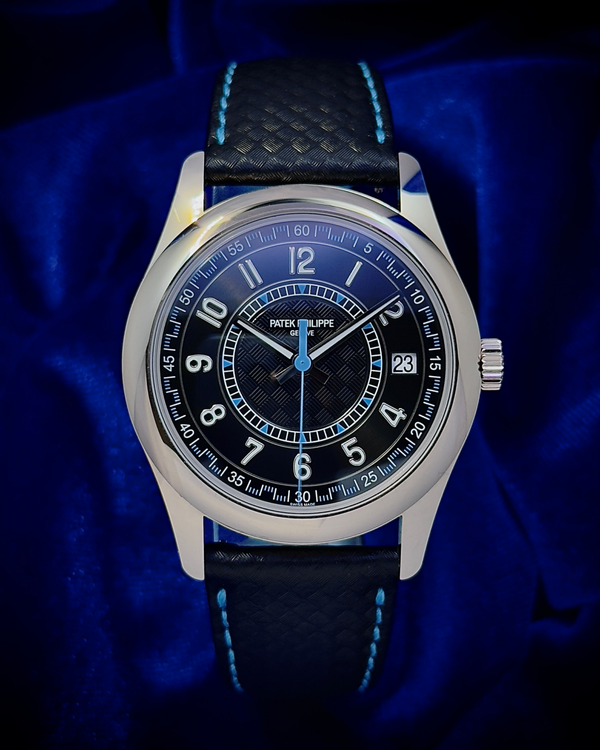 2026 Patek Philippe Calatrava 40MM Black Dial Leather Strap (6007G-011)