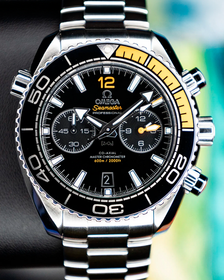 No Reserve - 2023 Omega Seamaster Planet Ocean 600M 45.5MM Black Dial Steel Bracelet (215.30.46.51.01.002)