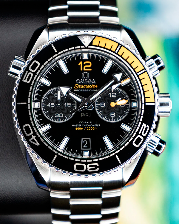 No Reserve - 2023 Omega Seamaster Planet Ocean 600M 45.5MM Black Dial Steel Bracelet (215.30.46.51.01.002)