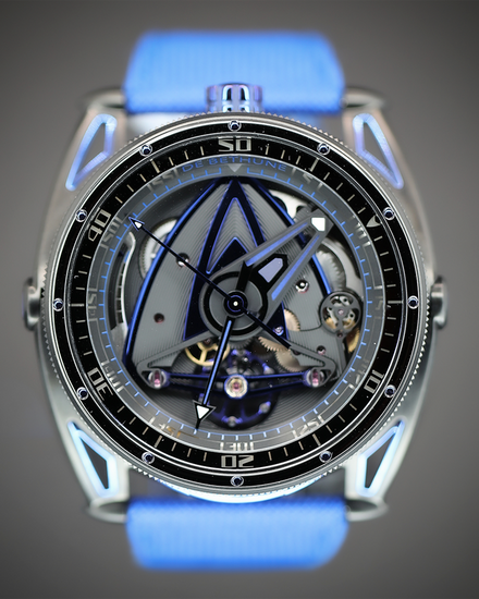 2026 De Bethune DB28 43MM Skeleton Dial Leather Strap (DB28GSV2BB)