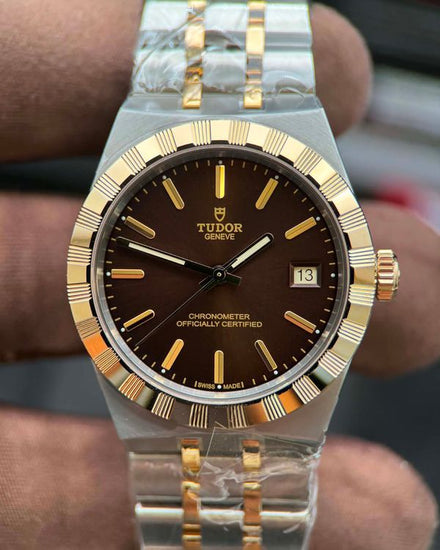 2026 Tudor Royal 36MM Brown Dial Two-Tone Bracelet (M2836C1A3)