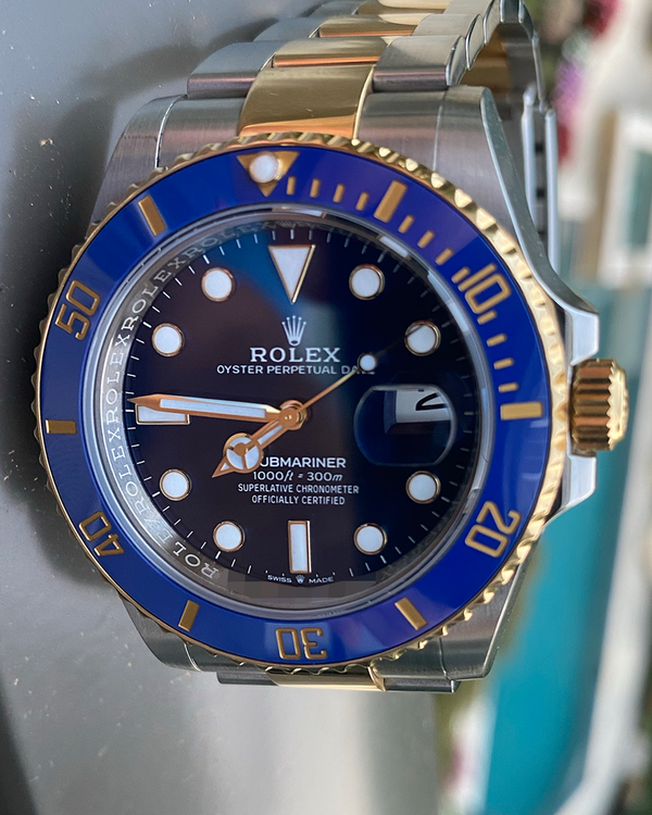 2023 Rolex Submariner Date "Bluesy" 41MM Blue Dial Two-Tone Oyster Bracelet (126613LB)