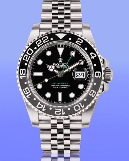 2026 Rolex GMT-Master II "Bruce Wayne" 40MM Black Dial Jubilee Bracelet (126710GRNR)