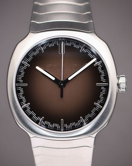 2023 H. Moser & Cie Streamliner 40MM Smoked Salmon Dial Steel Bracelet (6200-1207)
