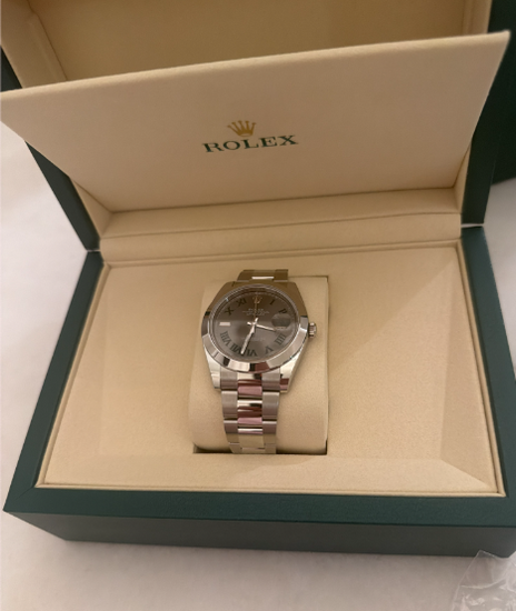2026 Rolex Datejust "Wimbledon" 41MM Slate Dial Oyster Bracelet (126300)