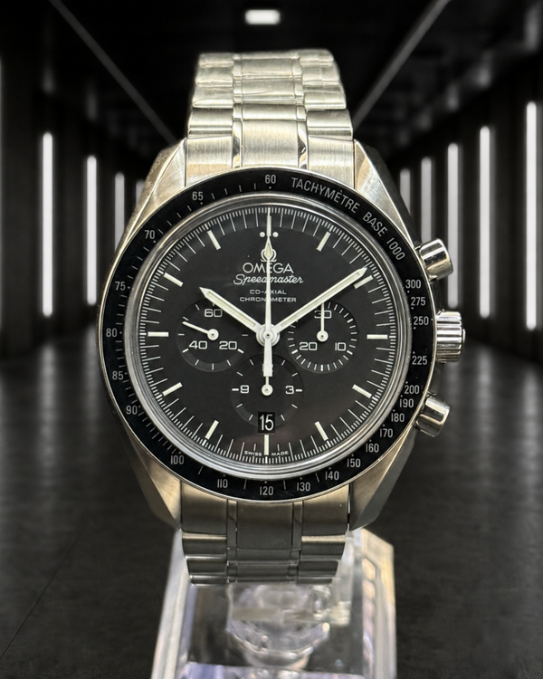 No Reserve - 2020 Omega Speedmaster 44.25MM Black Dial Steel Bracelet (311.30.44.50.01.002)