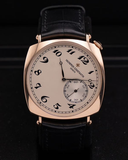 2018 Vacheron Constantin Historiques American 1921 40MM Silver Dial Leather Strap (82035/000R-9359)