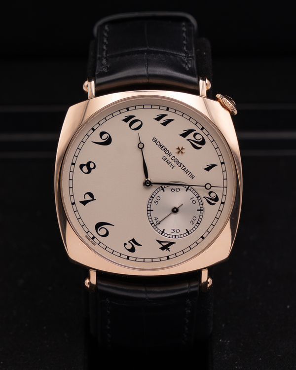 2018 Vacheron Constantin Historiques American 1921 40MM Silver Dial Leather Strap (82035/000R-9359)