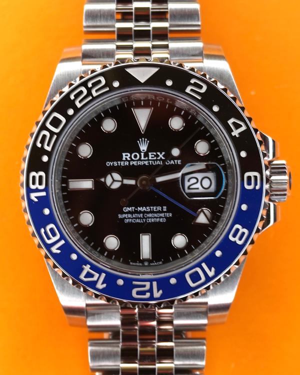 2026 Rolex GMT-Master II "Batgirl" 40MM Black Dial Jubilee Bracelet (126710BLNR)