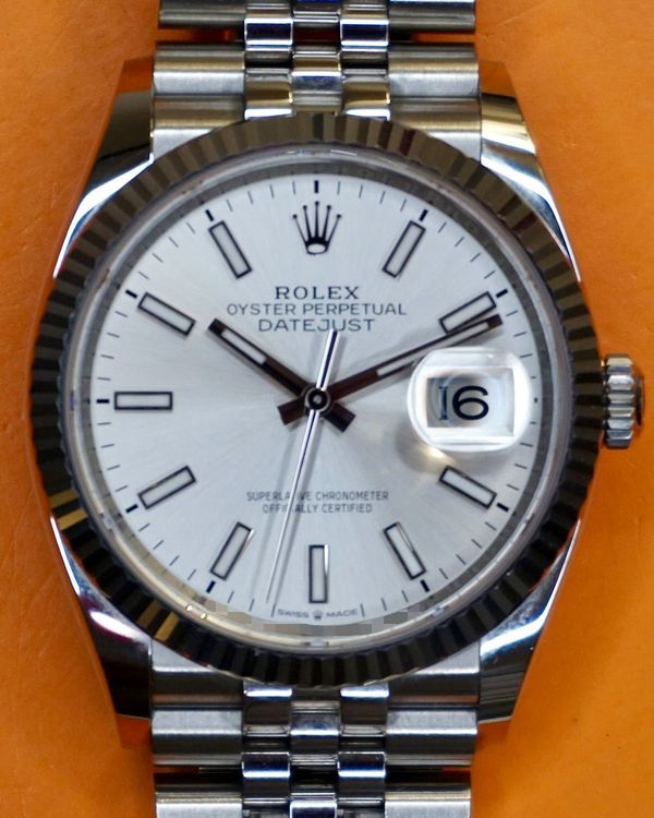2026 Rolex Datejust 36MM Silver Dial Jubilee Bracelet (126234)