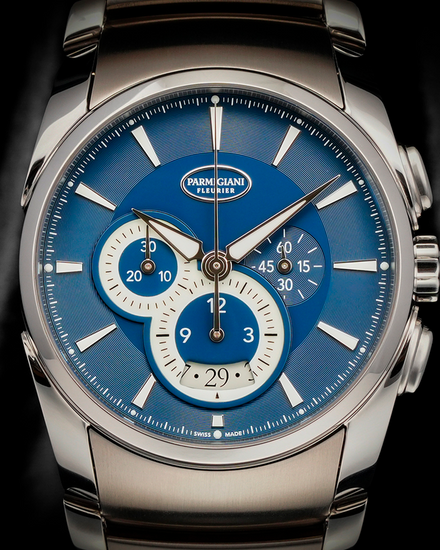 Parmigiani Fleurier Tonda Metrographe 40MM Blue Dial Steel (PFC274-0000600-B33002)