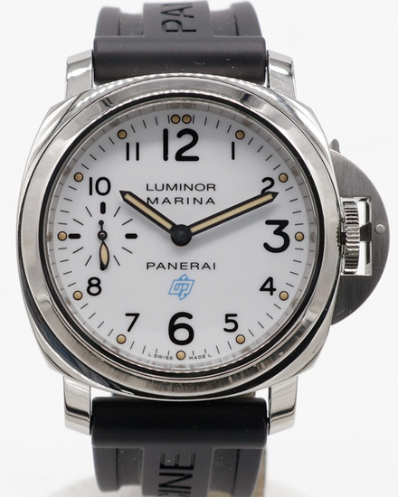 Panerai Luminor Marina 44MM White Dial Rubber Strap (PAM00660)