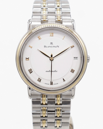 Blancpain Villeret Ultra‑Slim 34MM White Dial Two-Tone Bracelet (1151-1318)