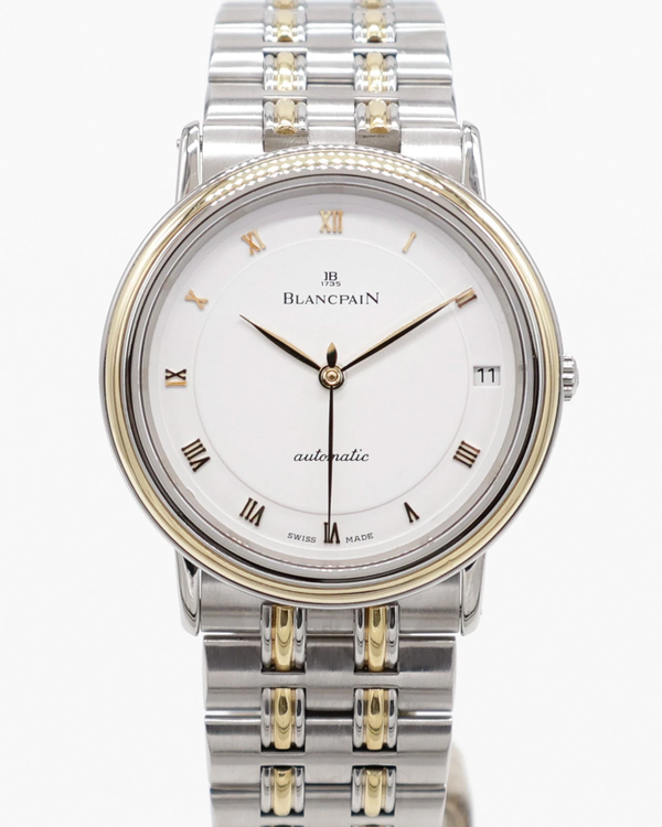 Blancpain Villeret Ultra‑Slim 34MM White Dial Two-Tone Bracelet (1151-1318)