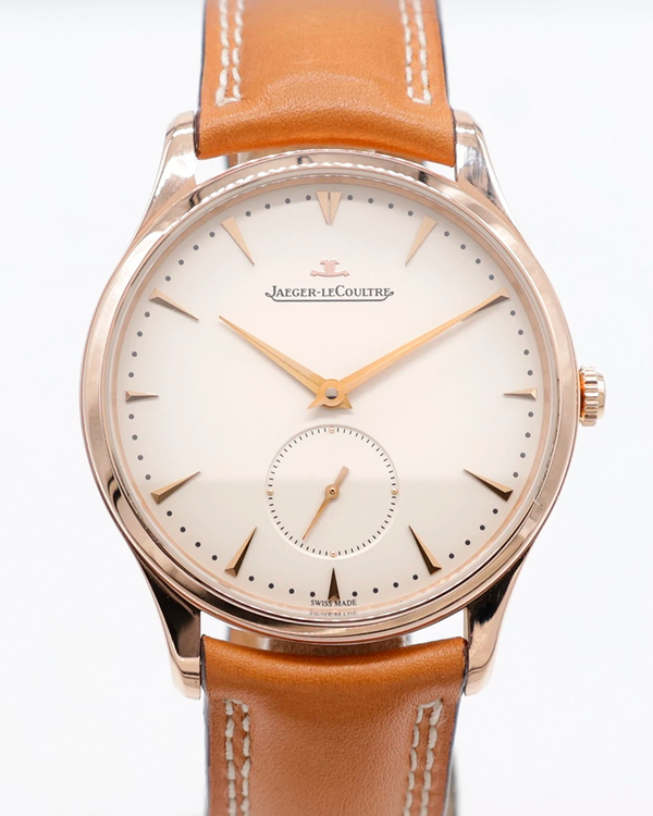 Jaeger-LeCoultre Master Ultra Thin Grande 40MM Beige Dial Leather Strap (Q1352520)