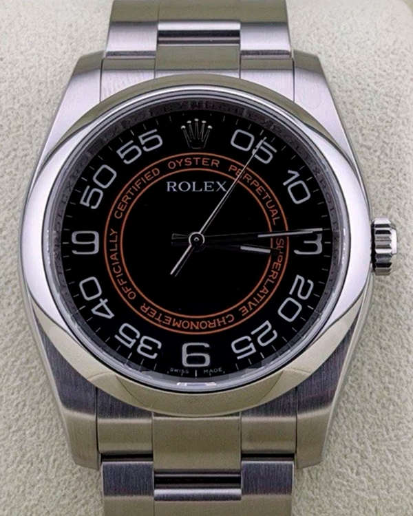 2008 Rolex Oyster Perpetual 36MM Black Dial Oyster Bracelet (116000)