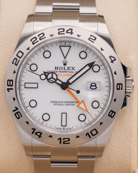 Rolex Explorer II "Polar" 42MM White Dial Oyster Bracelet (226570)
