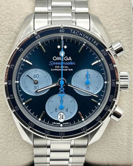 2025 Omega Speedmaster "Orbis" S.E. 38MM Blue Dial Steel Bracelet (324.30.38.50.03.002)