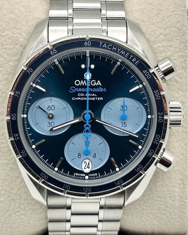 2025 Omega Speedmaster "Orbis" S.E. 38MM Blue Dial Steel Bracelet (324.30.38.50.03.002)