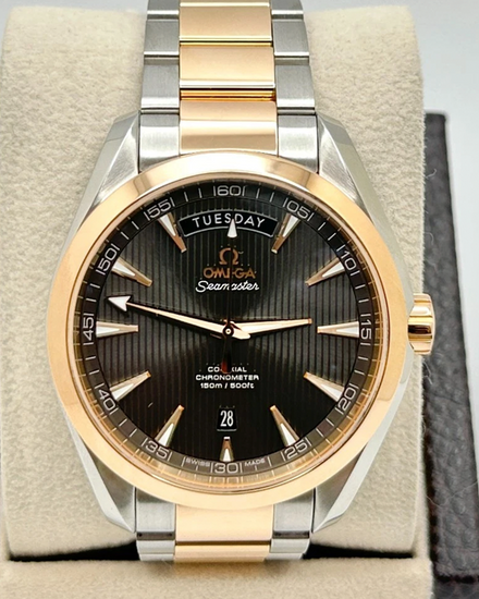 Omega Seamaster Aqua Terra 150M 41.5MM Grey Dial Two-Tone Bracelet (231.20.42.22.06.001)