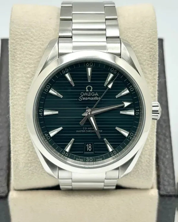 2025 Omega Seamaster Aqua Terra 41MM Green Dial Steel Bracelet (220.10.41.21.10.001)
