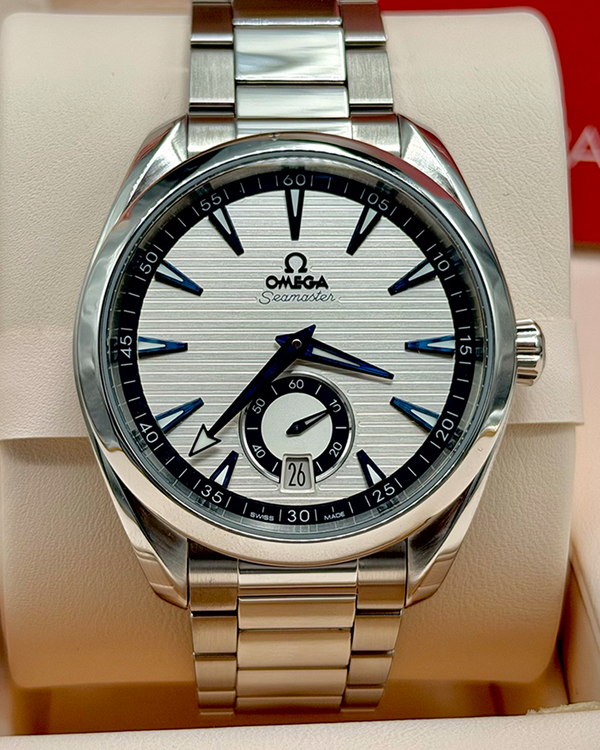 2025 Omega Seamaster Aqua Terra 150M 41MM Silver Dial Steel Bracelet (220.10.41.21.02.004)