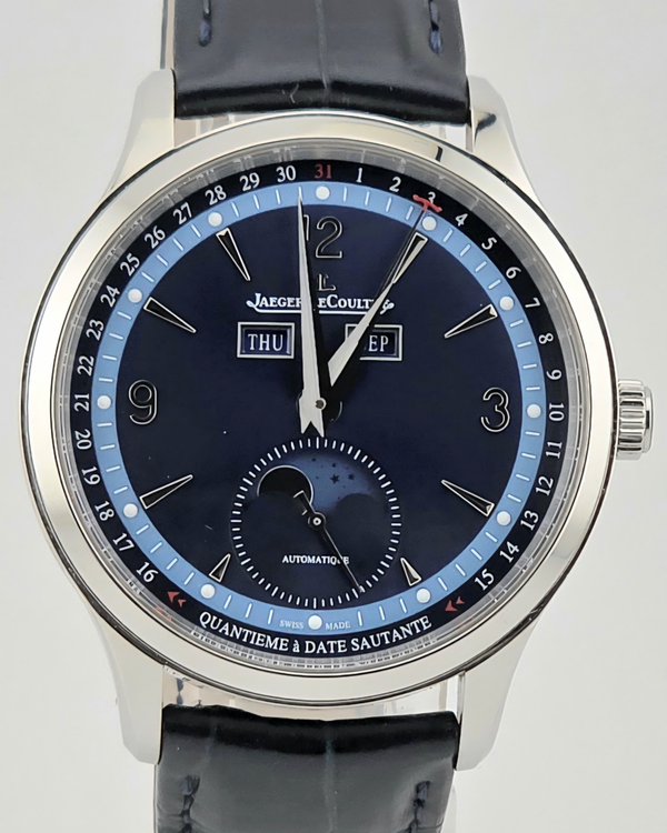 2022 Jaeger-LeCoultre Master Calendar 40MM Blue Dial Leather Strap (Q4148480)