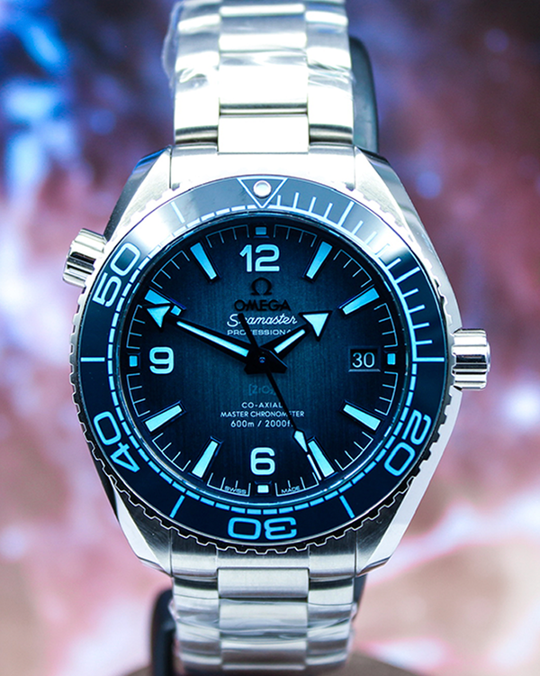 2026 Omega Seamaster Planet Ocean 600M "Summer Edition" 39.5MM Blue Dial Steel Bracelet (215.30.40.20.03.002)