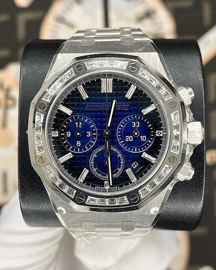 Audemars Piguet Royal Oak 38MM Blue Dial White Gold Bracelet (26715BC.ZZ.1356BC.01)