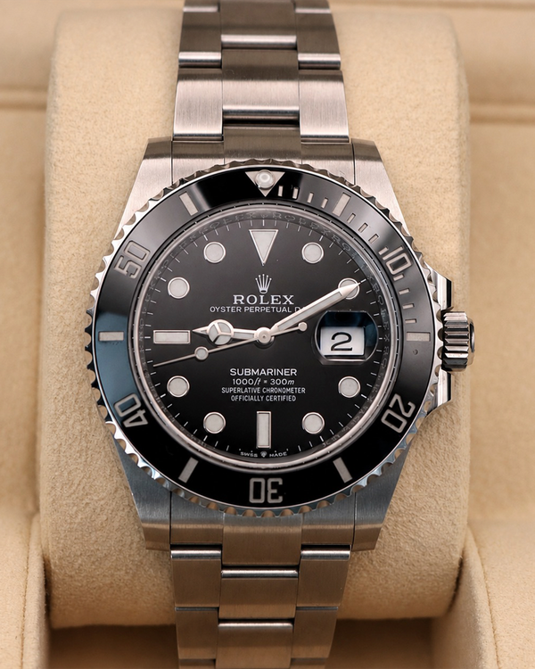 2022 Rolex Submariner Date 41MM Black Dial Oyster Bracelet (126610LN)