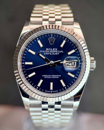 2024 Rolex Datejust 36MM Blue Dial Jubilee Bracelet (126234)