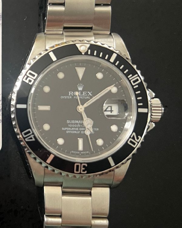 2007 Rolex Submariner Date 40MM Black Dial Oyster Bracelet (16610LN)