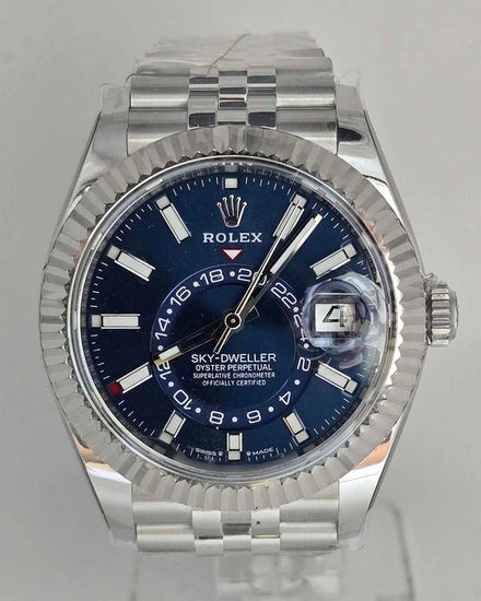 2026 Rolex Sky-Dweller 42MM Blue Dial Jubilee Bracelet (336934)