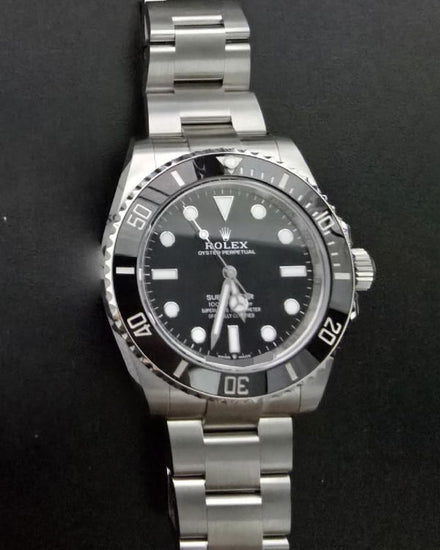 2025 Rolex Submariner No-Date 41MM Black Dial Oyster Bracelet (124060)