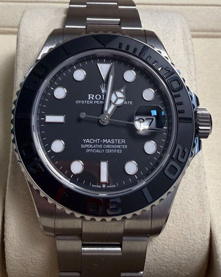 2026 Rolex Yacht-Master 42MM Black Dial Titanium Oyster Bracelet (226627)