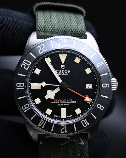 2026 Tudor Pelagos FXD GMT 42MM Black Dial Textile Strap (2542G267NU)