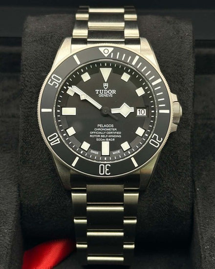 2026 Tudor Pelagos 42MM Black Dial Titanium Bracelet (25600TN)