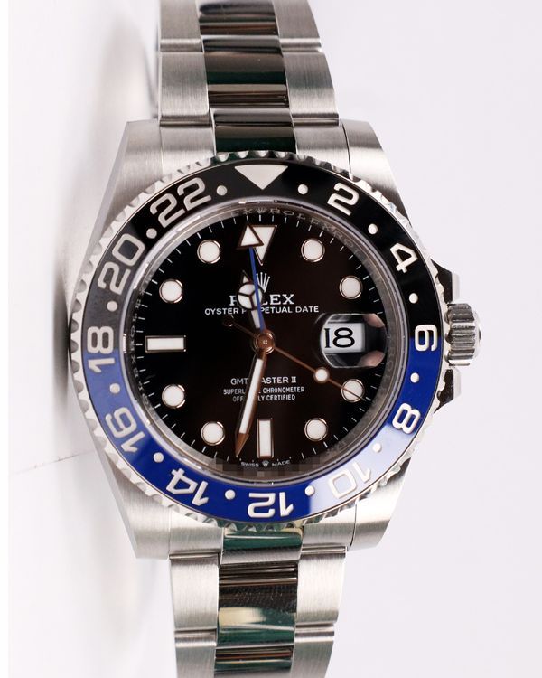 2026 Rolex GMT-Master II "Batman" 40MM Black Dial Oyster Bracelet (126710BLNR)