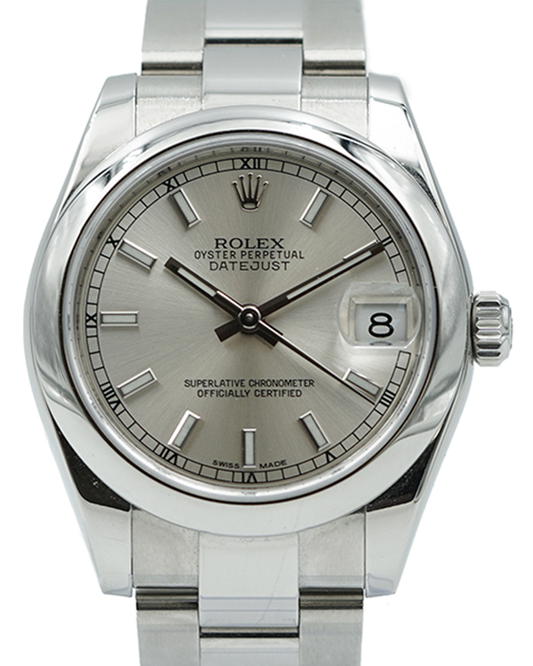 2019 Rolex Datejust 31MM Silver Dial Oyster Bracelet (178240)