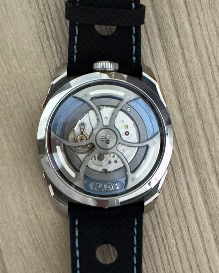 2025 MB&F MAD Edition 1 S L.E. 42MM Skeleton Dial Leather Strap (M.A.D.1S)