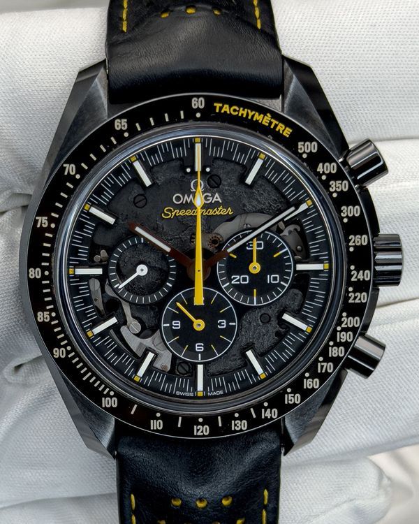 2024 Omega Speedmaster Dark Side of the Moon "Apollo 8" 44.25MM Black Dial Leather Strap (311.92.44.30.01.001)