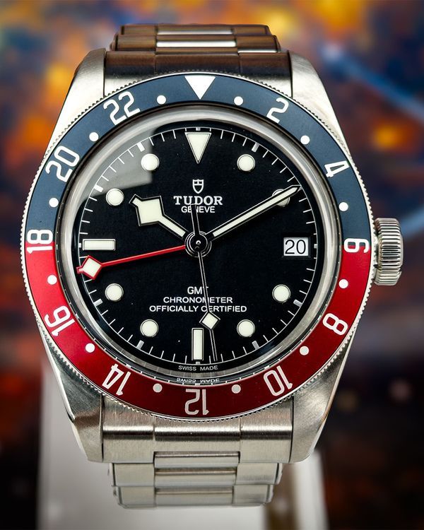 2020 Tudor Black Bay GMT "Pepsi" 41MM White Dial Steel Bracelet (79830RB)
