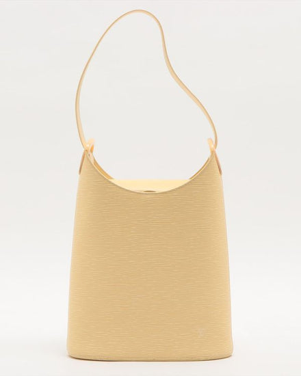 Louis Vuitton Bag EPI Verseau Beige Leather Shoulder Bag (M52562)