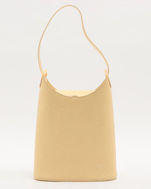 Louis Vuitton EPI 52 Verseau Beige Leather Shoulder Bag (M52562)