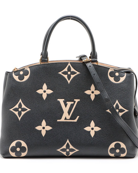 Louis Vuitton Monogram Empreinte Grand Palais MM Gold-Tone Hardware Leather Strap (M45842)