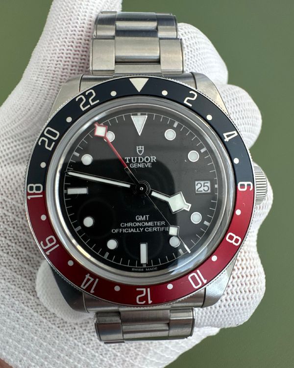 2018 Tudor Black Bay GMT 41MM Black Dial Steel Bracelet (79830RB)