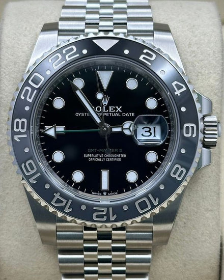 2026 Rolex GMT-Master II "Bruce Wayne" 40MM Black Dial Jubilee Bracelet (126710GRNR)